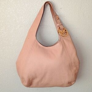 Michael Kors Cream Hobo Bag Soft Leather Casual